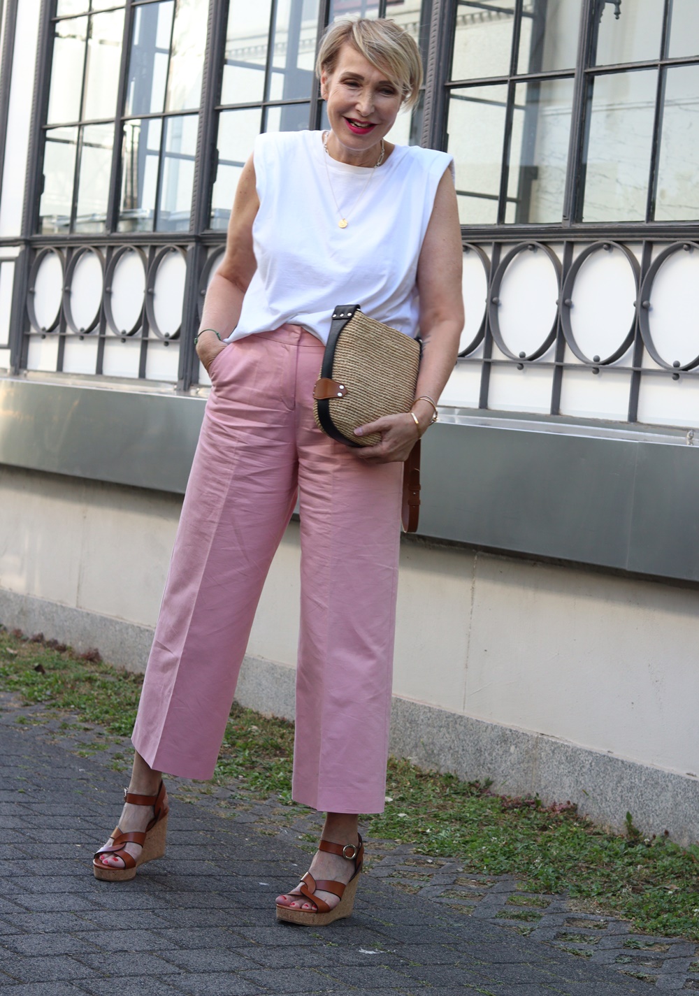 glamupyourlifestyle Monatsgedanken Max-Mara Culotte Sommer-Outfit ue-40-Mode ue-50-Blog 