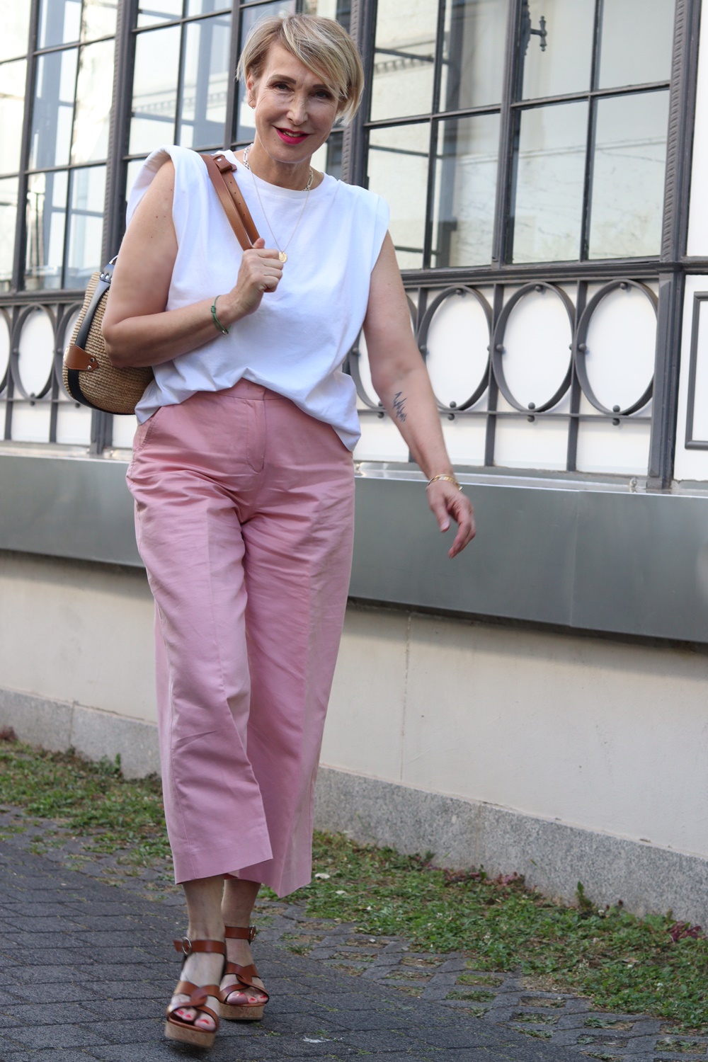 glamupyourlifestyle Monatsgedanken Max-Mara Culotte Sommer-Outfit ue-40-Mode ue-50-Blog 