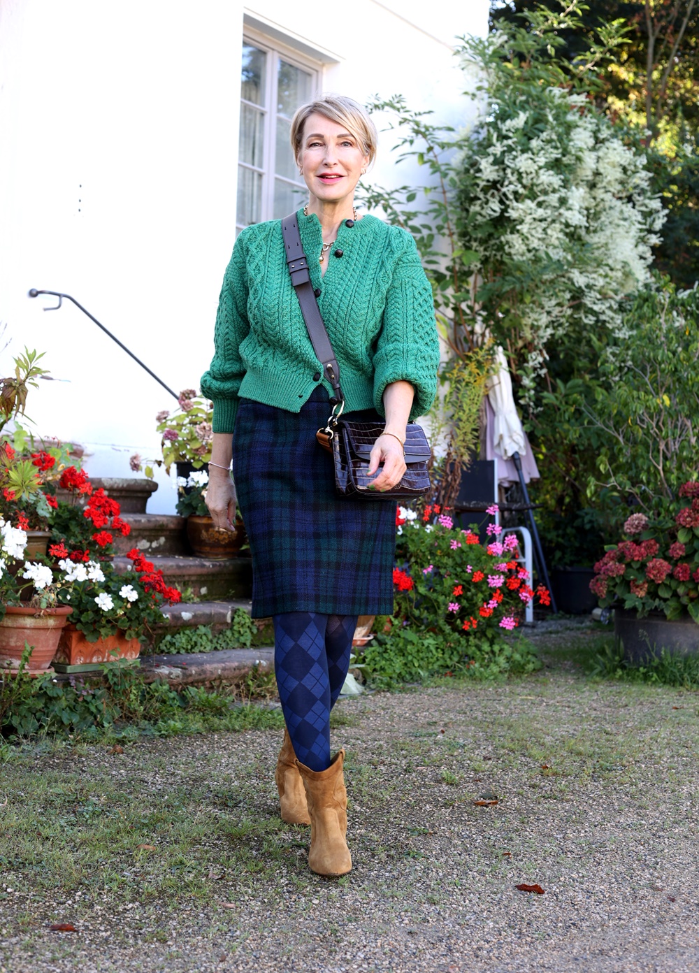 glamupyourlifestyle Herbst-Outfit THE-BRITISH-SHOP englische-Mode ue-40-Blog Herbsttrend Cowboy-Boots