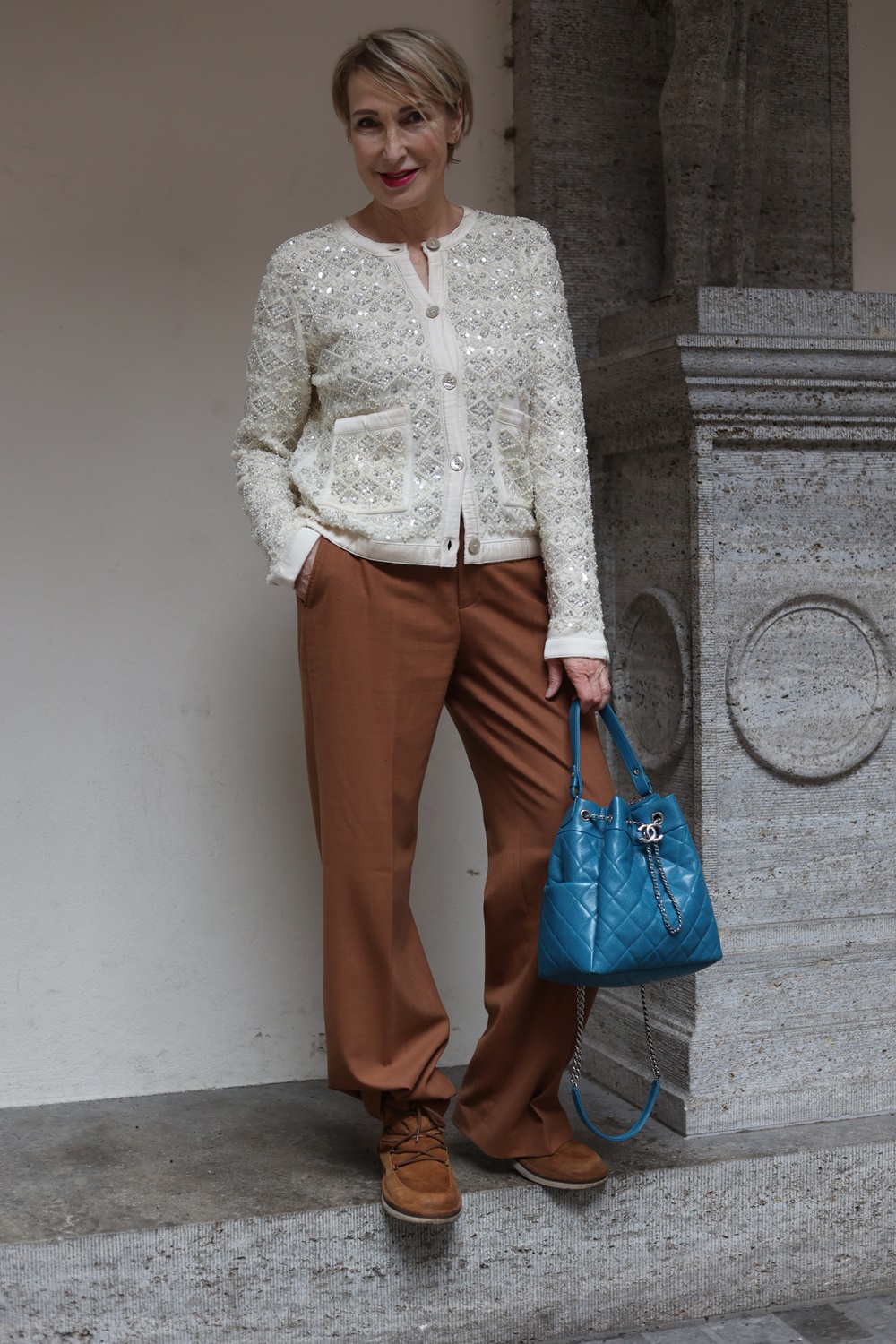 glamupyourlifestyle zara-outfit Chanel-Tasche ue-50-Blog ue-40-mode